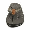 thumbnail image 4 of Needbo Men's Flip Flop EVA Shockproof Beach Thong Sandal Size 10, Grey, 4 of 6
