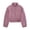Purple, variant on Levmjia Women's Windbreaker Jacket Long Sleeve High Collar Zip Up Casual Cropped Lightweight Jacket Elastic Hem Athletic Workout Track Jacket