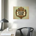 thumbnail image 3 of MLJA Vintage Metal Signs Stage Door Tin Sign Poster Wall Art Decor Plaque for Home Movie and Musical Theater Concert Entry Signage Indoors or Outdoors, 3 of 4