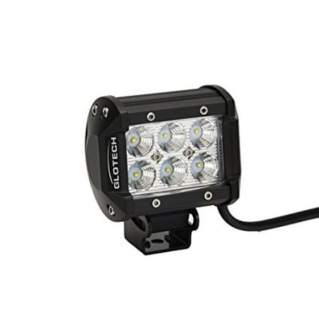 Headlight Mounting - EconoLed 4 inch 18W 6 CREE LED SUV Off-road Boat Headlight Spot Driving Fog Light Mounting Bracket
