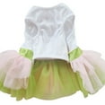 thumbnail image 3 of Frogued Pet Dog Flower Gauze Tutu Dress Skirt Puppy Cat Bowknot Princess Clothes (Pink XXL), 3 of 12