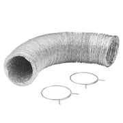 Plumb Craft Silver Aluminum 8 Ft, Flexible Dryer Duct