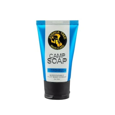Biodegradable Citronella Camp Soap, 2 OZ Plant Based Ecosoap
