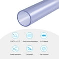 thumbnail image 3 of Uxcell Rigid Pipe High Transparency for Water Pipe,Crafts,Display Racks 55mmx63mm, 3 of 6