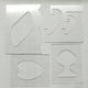 thumbnail image 5 of Plantilla de acolchado de 4 piezas, regla de acolchado transparente multifuncional duradera para máquina de coser de acolchado de bricolaje diseños de Sunnimix Plantilla de acolchado, 5 of 8