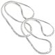 thumbnail image 1 of Collar de Plata 925 Esterlina VentDepot 2Pzas Sterling 925 50cm 6mm de grosor, 1 of 5