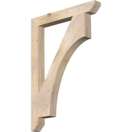

Ekena Millwork 3 1/2 W x 30 D x 42 H Westlake Slat Smooth Bracket Douglas Fir