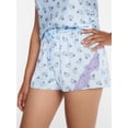 thumbnail image 5 of Joyspun Women's Lace Trim Stretch Satin Cami and Shorts Set, 2-Piece, Sizes XS-3X, 5 of 6