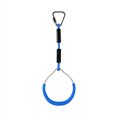thumbnail image 1 of WEUVEB 2Pcs Gymnastics Toys Blue Iron Round Training Rings for Children Outdoor Play, 1 of 4