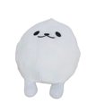 FNNMNNR 20cm White Eggdog Soft Plush Egg Dog Plush Toy Stuffed Plush