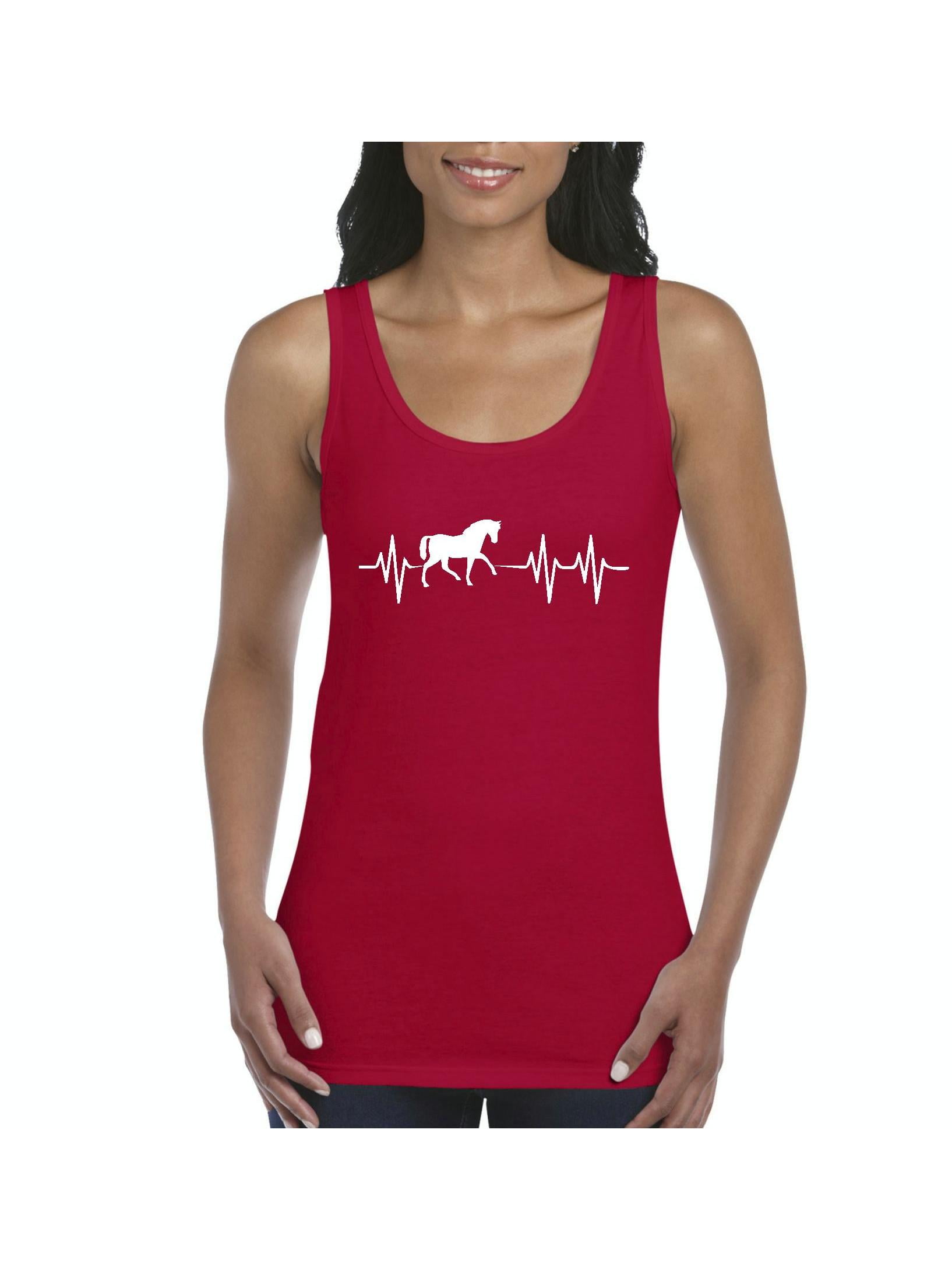 Mom's Favorite Womens Horse Riding Horses Tank Top