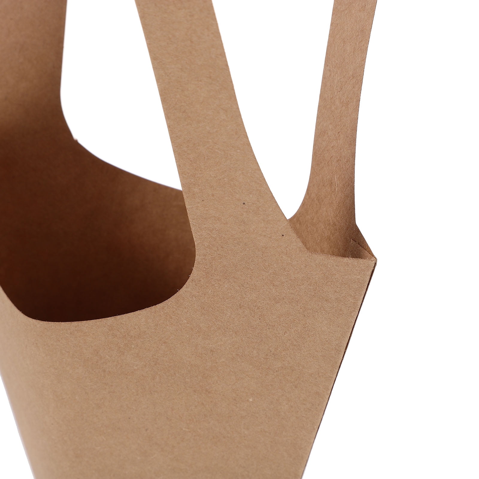 MLINS 25 Pcs  Floral Paper Bags Portable Floral Bags Paper Tote Bag Floral Bouquet Gift Wrapping Bag for Craft