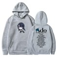 thumbnail image 3 of Sudadera con capucha Ado Wish World Tour Logo Merch Winter para hombre y mujer, unisex, informal, de manga larga, ropa de calle, 3 of 5