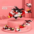 thumbnail image 6 of 6IN1 Engineering Car Helicopter  Truck Tank City Building Blocks Police Bricks Fire Fighting Brick Set Toys for Children, 6 of 10
