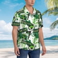 thumbnail image 5 of Xecao Football 7 print Hawaiian shirt - a stylish short-sleeve button-down for men, perfect for casual beach and tropical outings., 5 of 9