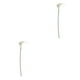 thumbnail image 1 of Ounissouiy Atmósfera romántica con cala simulada: alta adaptabilidad para varios entornos de decoración del hogar PU duradero Estambre amarillo estambre amarillo blanco 2Conjunto, 1 of 6