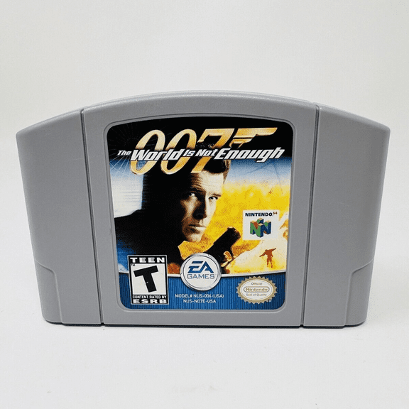 The World Is Not Enough N64 Game,US Version
