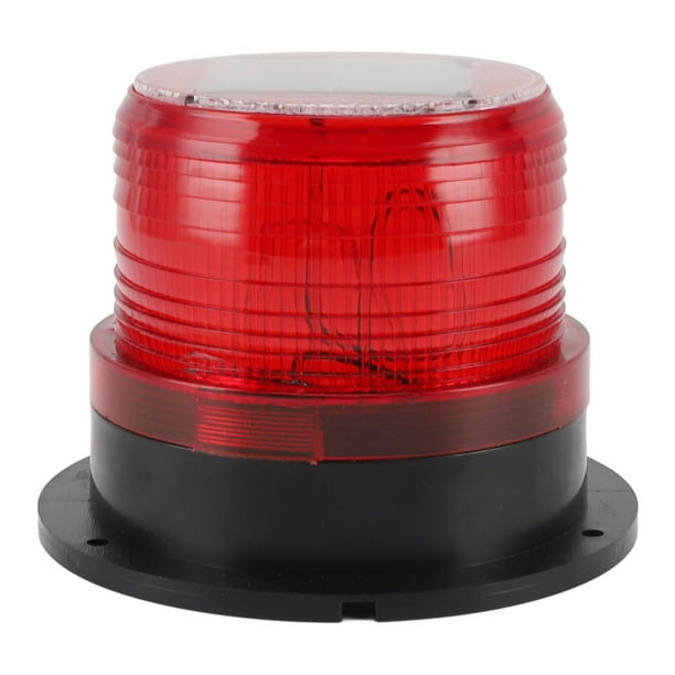 Luz De Advertencia LED, Luz De Advertencia De Emergencia Ahorro De Energía Con Energía Solar Para Automóvil De Remoción De Nieve
