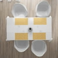 thumbnail image 3 of Ambesonne Flower Place Mats Set of 4, Yellow Roses Blooming, Standard Size, Yellow Blush, 3 of 4