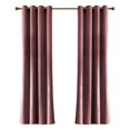 thumbnail image 5 of Nvzi Cortinas para habitación - Cortinas térmicas 132*213cm, 1 pieza, cortinas de terciopelo, las mejores cortinas opacas para dormitorio, con aislamiento térmico. Azul + Verde, 5 of 5