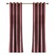thumbnail image 5 of Nvzi Cortinas para habitación - Cortinas térmicas grises de 132 x 213 cm, 1 pieza, cortinas de terciopelo, las mejores cortinas opacas para dormitorio, con aislamiento térmico., 5 of 5