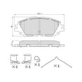 thumbnail image 5 of Winstop Brake Pad Set, Front WS.2076.0.C, Toyota RAV4 2022-2019, 5 of 5