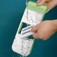 thumbnail image 6 of LANFENG Multifunctional Vegetable Cutter, Portable Mandoline Slicer for Kitchen, Adjustable Vegetable Cutter with Stainless Steel Blades, 6 of 7