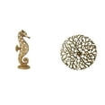 thumbnail image 1 of Estatua de resina,Estatua de resina para decoración del hogar,manualidades,oro,Escultura de oro,figura de resina,regalos decorativos,Escultura para colgar en la pared,Decoración de pared de, 1 of 8
