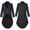 Black, variant on Men's Halloween Gothic Tailcoat Costume, Medieval Steampunk Victorian Frock Coat, Long Sleeve Vintage Role Play Jacket for Pirate Cosplay, Costume Parties and Themed Events