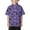 Purple, variant on SNKSDGM Boys Dress Shirts 8-10 Green Children Beach Leisure Loose Comfortable Trendy Foreign Trade Comfortable Boys Collar Button Open Shirt Short Sleeve Shirt 12-13 Years