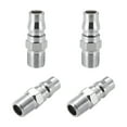 thumbnail image 5 of Uxcell Air Hose PlugPressure Washer Accessories 1/4-inch G Male Nipple Quick Coupler 4Pcs, 5 of 5