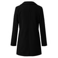 thumbnail image 3 of Vedolay Women's 2023 Jackets Womens Casual Lapel Single Long Sleeve Office Work Suit Jacket,Black S, 3 of 4
