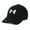 Black/White, variant on Under Armour Men's UA Blitzing 3.0 Stretch Fit Cap Athletic Active Flex Hat, Midnight Navy, S/M