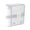 White, variant on Adorable PU Leather Diary Planner with Metal Rings Binder in Multiple Colors