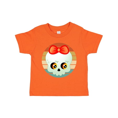 

Inktastic Halloween Girl Skull Gift Toddler Toddler Girl T-Shirt