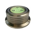 thumbnail image 1 of Universal 50/60Hz Lp Vinyl Record Audio Disc Turntable Stabilizer Clamp Aluminum Weight Clamp with Test Speed, 1 of 5