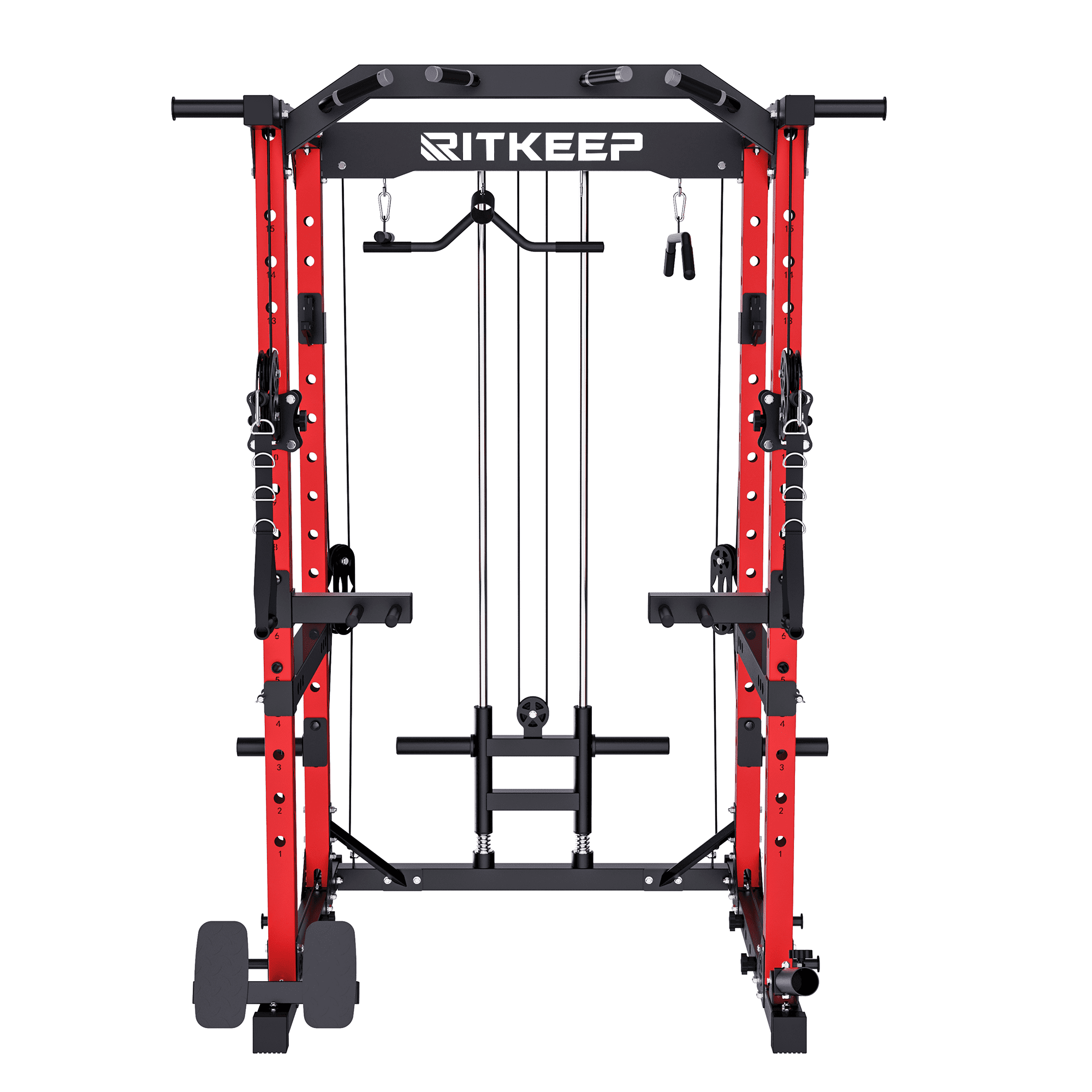 RitKeep M10 Power Cage for Home Strength Training, Workout Cable Machine