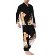 thumbnail image 2 of KLL Coffee Gnome (2) Sleepwear Mens Flannel Pajamas,Long Cotton Pj Set, 2 of 7