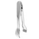 thumbnail image 1 of WRITWAA 1Ud Pinza Para Y Hielo De Acero Inoxidable Con Antideslizante Plateada, 1 of 8
