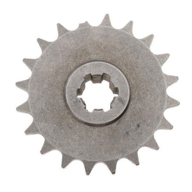 Piñón de cadena delantera de 20 dientes y 2 x 20 T para minimoto de cross de bolsillo con motor de 49 , 5 piezas