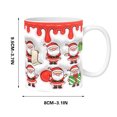 thumbnail image 3 of Lwlmwt Snowman Christmas Mug,3D Christmas Mug Inflatable Snowman Mug,Cute Christmas Cups,Personalized Santa Claus Mug,Perfect Holiday Gift for Kids or Adults, 3 of 5