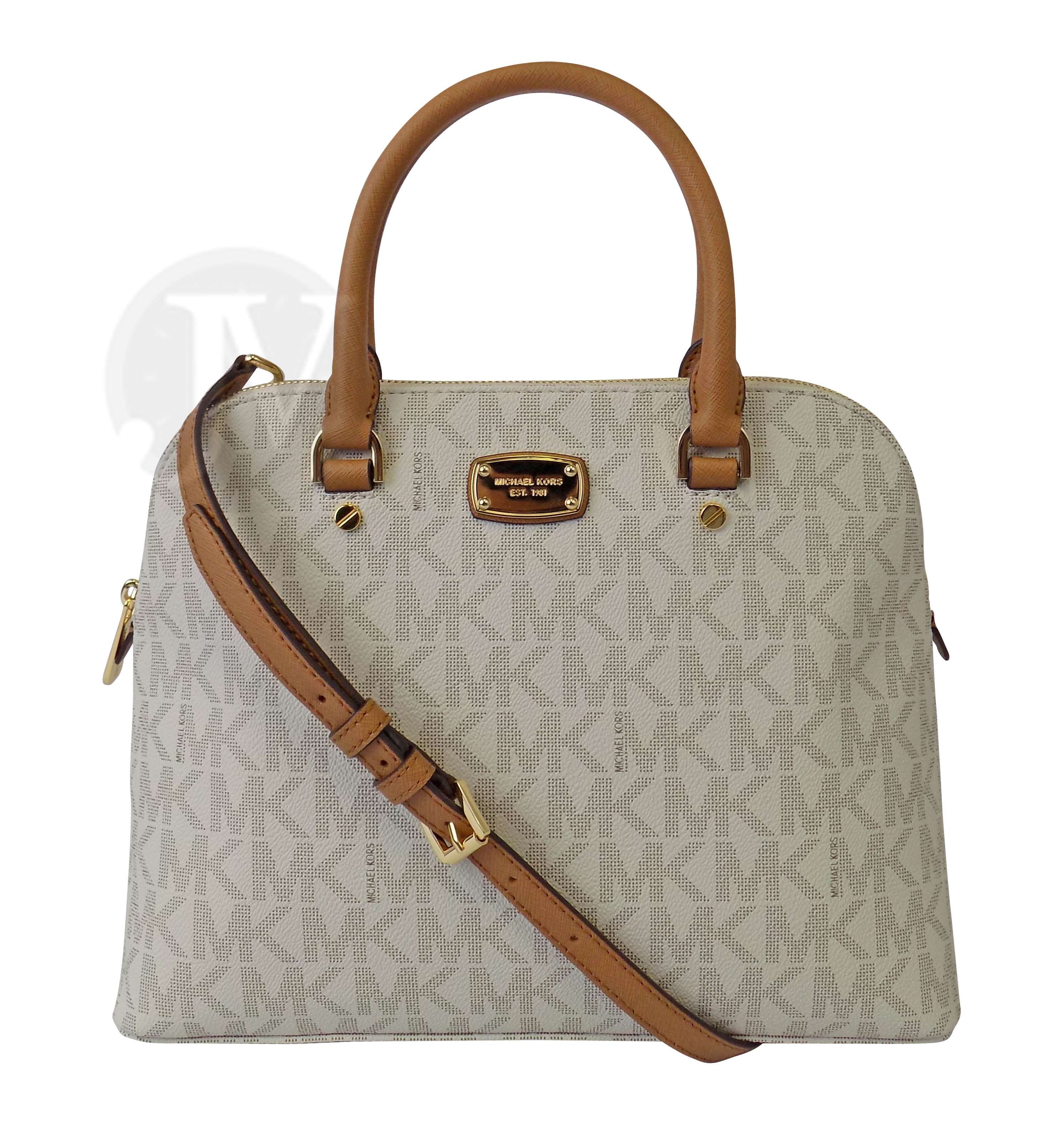 michael kors vanilla satchel