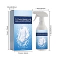 thumbnail image 3 of Clothing Emulsifier Stain Remover Spray 120ml (4 fl oz) Fabric Oil Stain Cleaner for Garment Grease Spots Gentle on All Fabrics for Home Laundry and Travel, 3 of 8