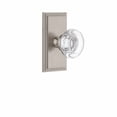 thumbnail image 6 of Grandeur Bordeaux Crystal Door Knob with Carre Plate, 6 of 6