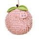 thumbnail image 1 of Toalla de mano con diseño de bolas de felpa, juego de toallas con asa para colgar, toalla suave y absorbente con diseño de bolas de frutas decorativas, juego de toallas para cocina y baño,, 1 of 8
