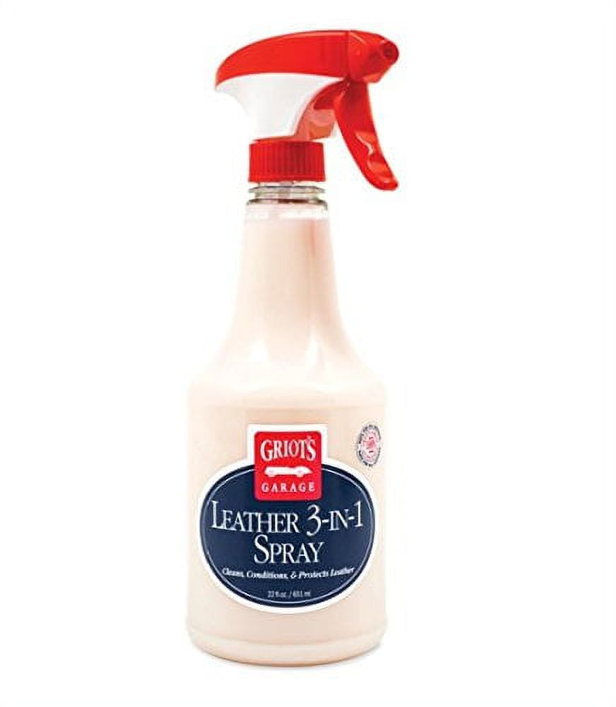 Griots Garage Leather 3-in-1 Spray - 22oz