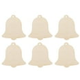 thumbnail image 6 of PTOOTP Beige Bell Patterned Christmas Tree Hanging Ornament 10Pcs, 6 of 8