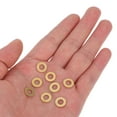 thumbnail image 3 of 50 Pcs Brass Flat Washer Wire Brush for Grinder Oil Seal Gasket Golden, 3 of 6