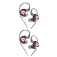 thumbnail image 2 of Inteprter ZX3 Auriculares con cable Reducción de ruido portátil Auriculares internos Llamadas de voz Ejercicio Auriculares para caminar con cubierta Colorido sin micrófono 2piezas, 2 of 6
