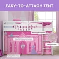 thumbnail image 4 of Tienda para Cama Loft Delta Children Disney Princesas con Cortinas, 4 of 9